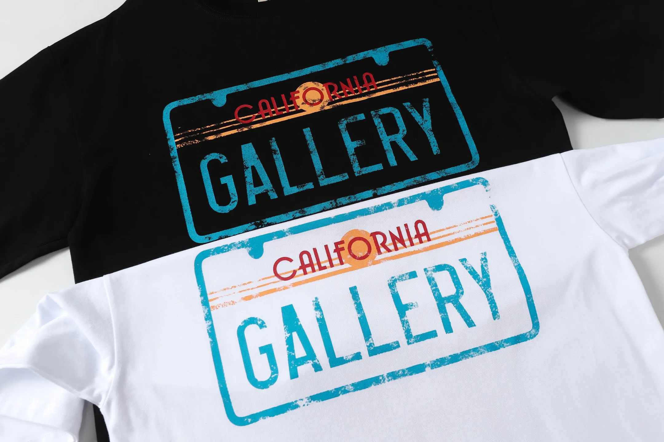 GALLERY.DEPT new summer short-sleeved model number: D3312P104 color: black white code number: S M L XL